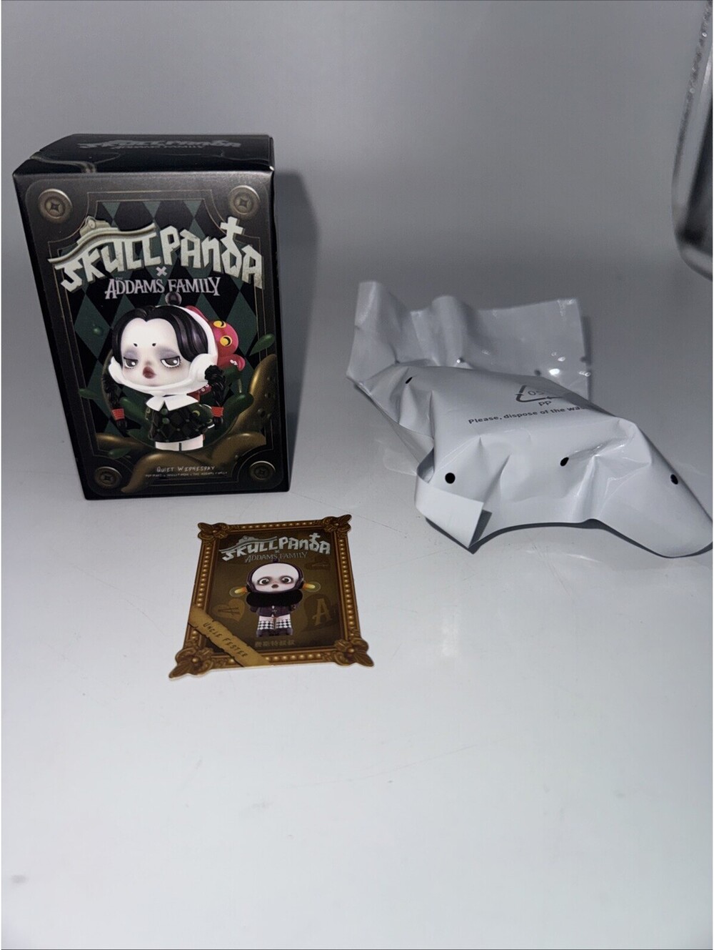 Skullpanda X The Addams Family Series Figure Blind Box Confirmed Uncle Fester